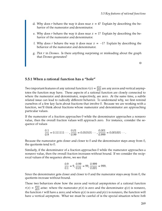 Active Preparation for Calculus - Page 269